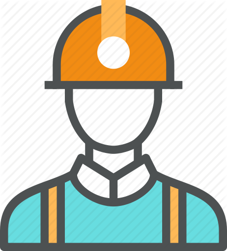 Engineering - Workman Icon Png (462x512)