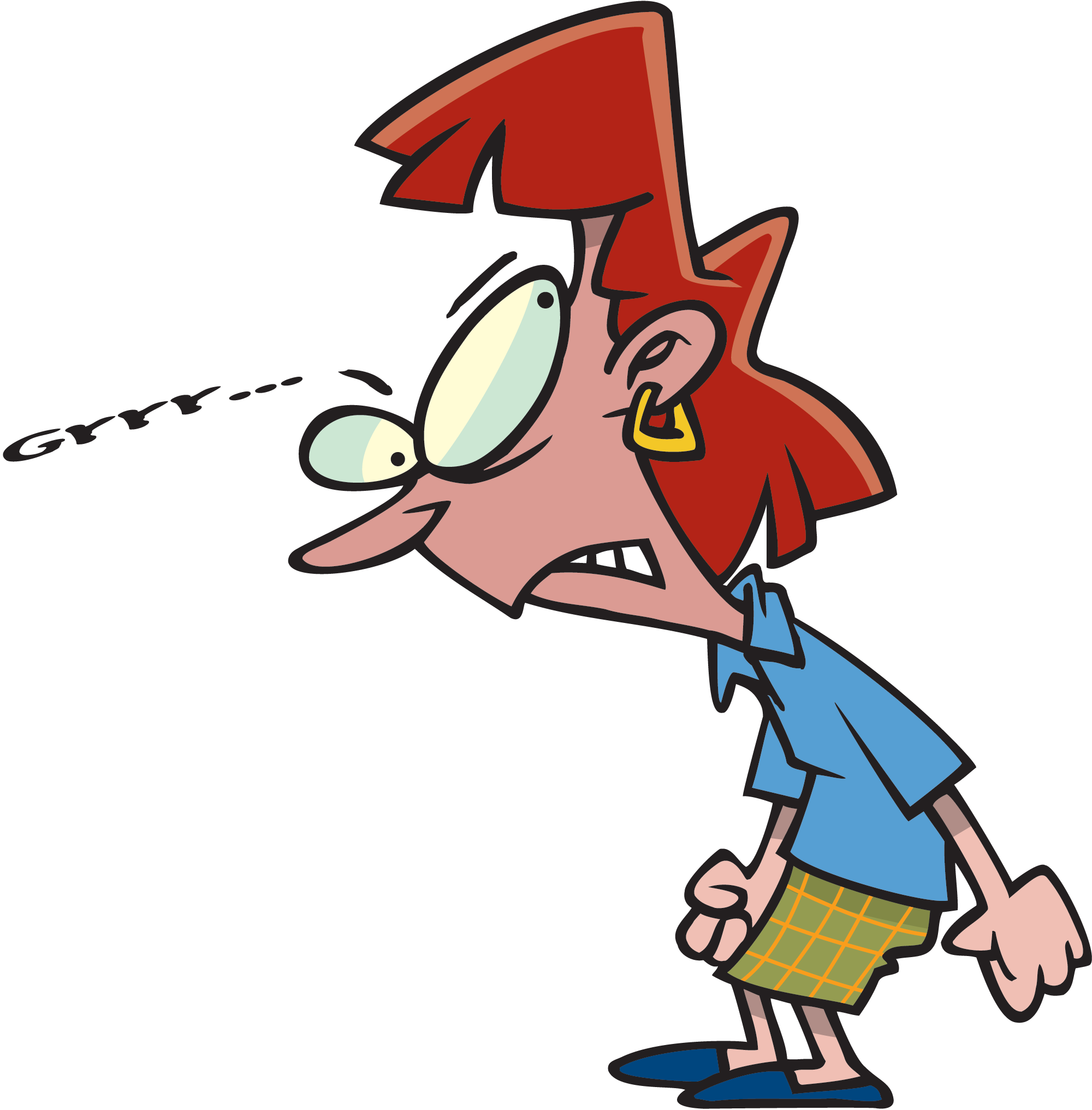 Driventodistraction2 - Grudge Clip Art (2000x2033)
