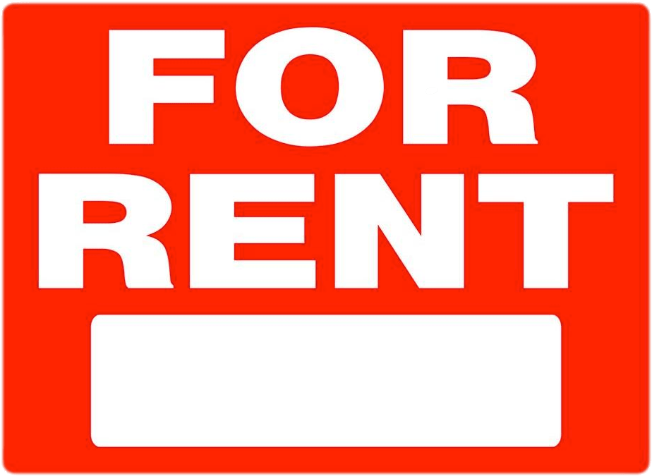 For Rent Rectangular Sign - Rent Sign (1000x1000)