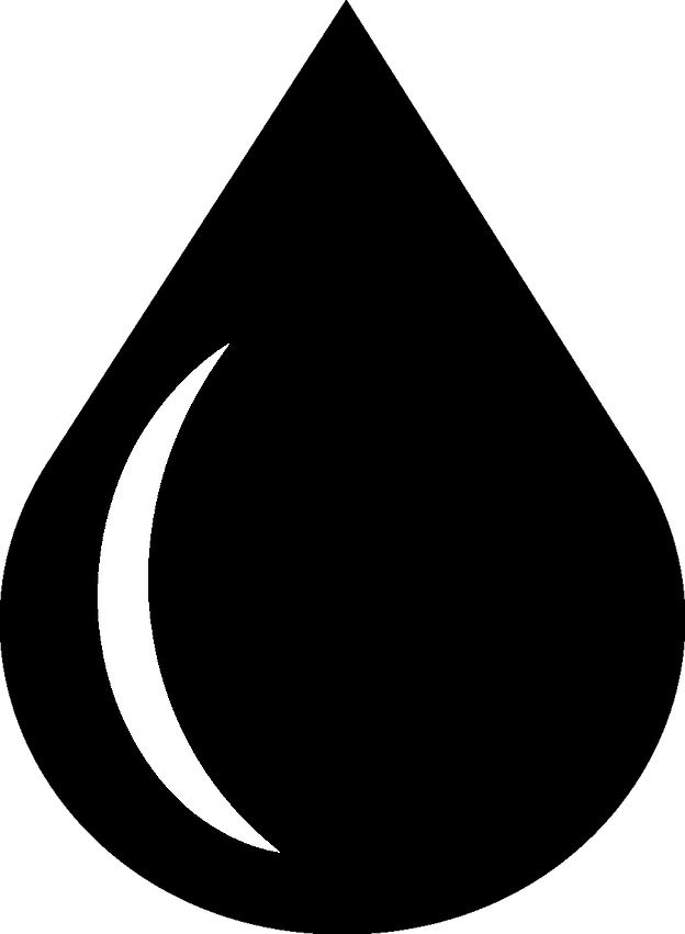 Black - Black Drop Png (624x851)
