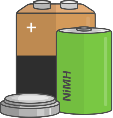 Battery Types - Battery Types (370x384)