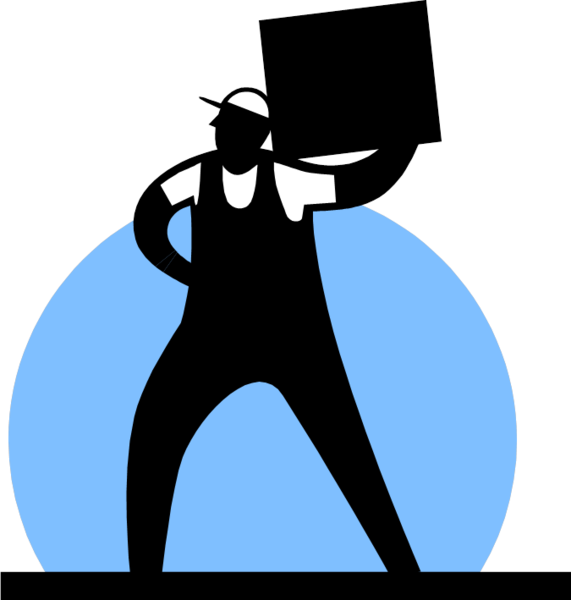 The Mover's Helper - Illustration (571x600)