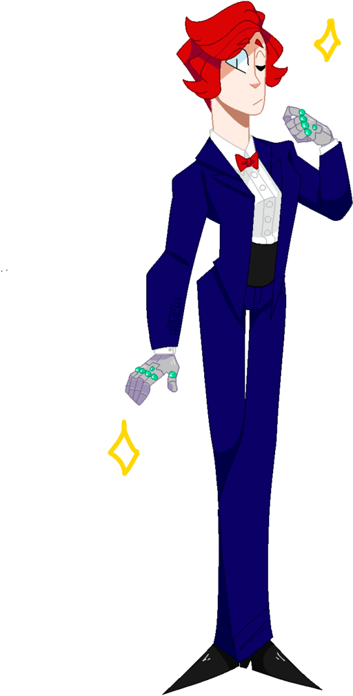 Well Dressed Boy By Dappercockroach - Cartoon (730x1095)