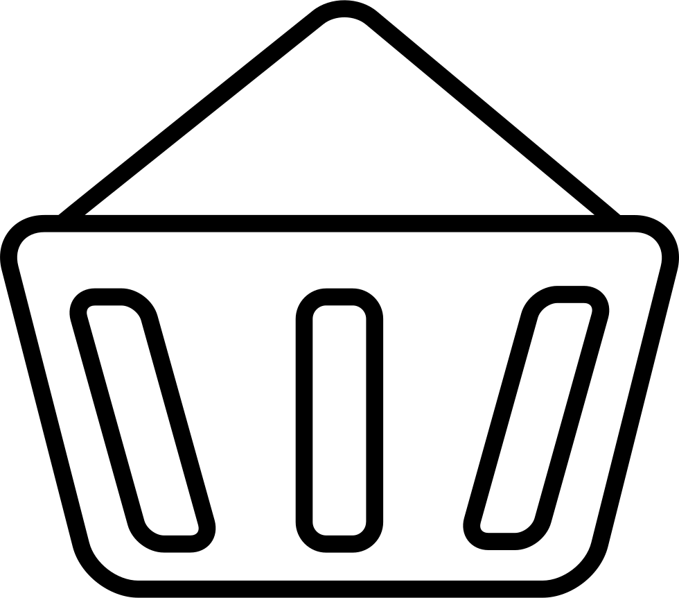 Shopping Basket Outline Comments - E-commerce (980x862)