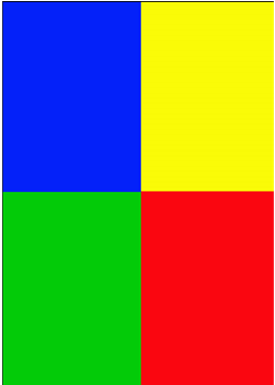 Blue Vs Red Vs Yellow Vs Green - Yellow (352x352)