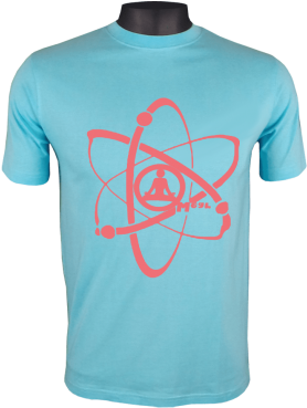 Artic Blue [yellow Atom Logo] - Atom (325x382)
