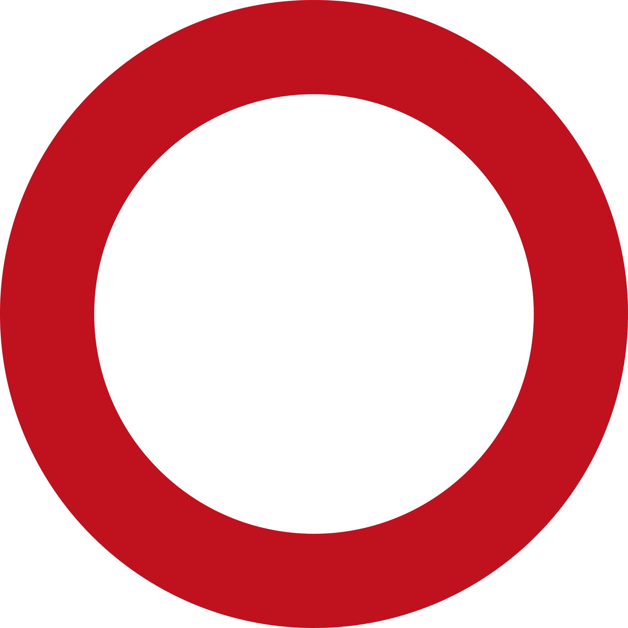 Open - Red Circle Transparent Background (2000x2000)