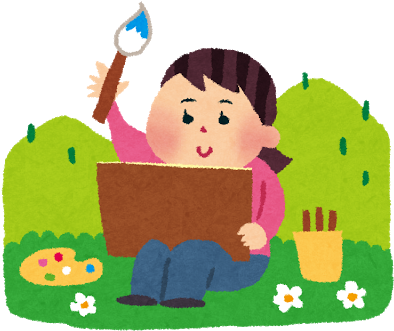 Our Visual Arts Program Provides Developmentally Sequenced - 絵 を 描く イラスト (400x339)