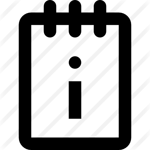 Notepad - Datei Icon (512x512)