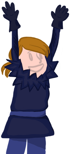 The King Is Dead - Cartoon (243x512)