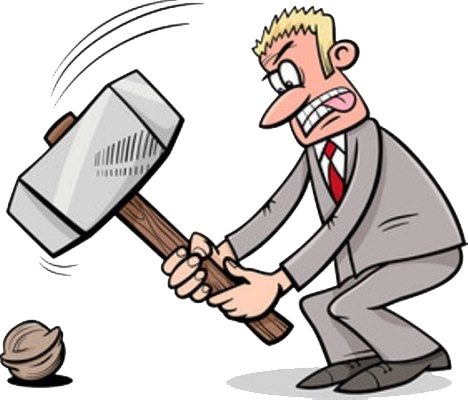 Using A Sledgehammer To Crack A Nut (468x400)