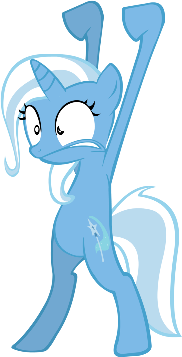Standing Trixie By Rusteddrone - Cartoon (672x1190)