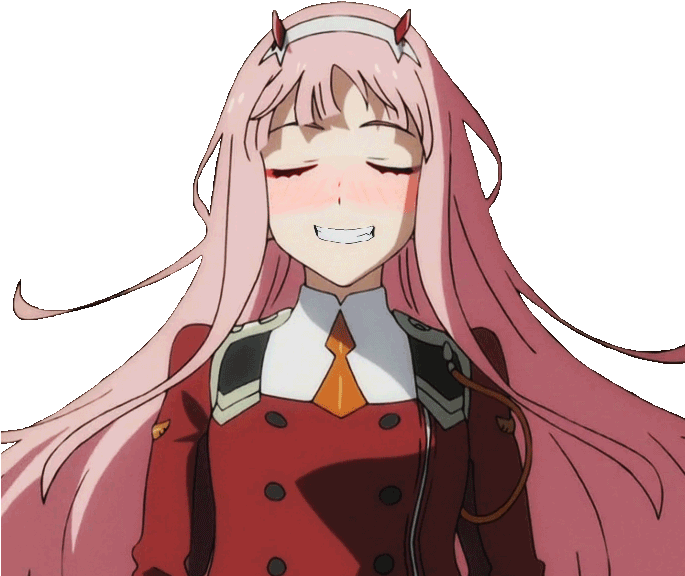 Image Result For Darling In The Franxx 02 Gif - Zero Two Jumping Gif (684x683)