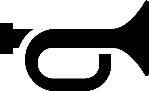Pixel - Bugle Icon Png (512x512)