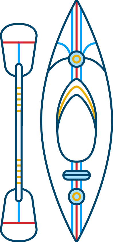 Single Kayak - Single Kayak (394x843)