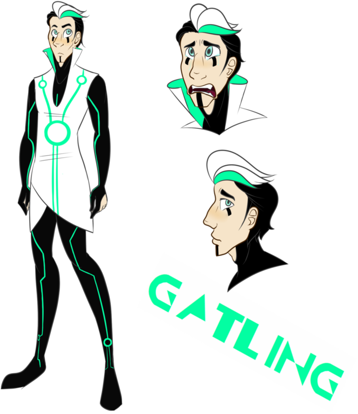 Tron Oc By Engineer-leeroy - Drawing (894x894)