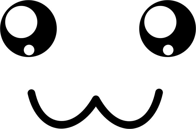 Medium Image - Cute Face .png (760x498)