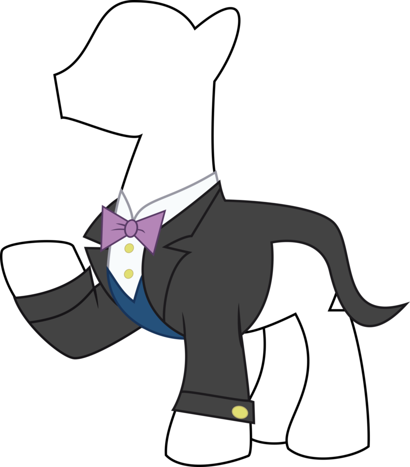Mlp Suit By Clockwork2 - Mlp In A Suit (838x954)