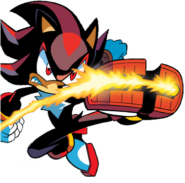 No Caption Provided - Shadow The Hedgehog Archie (378x382)