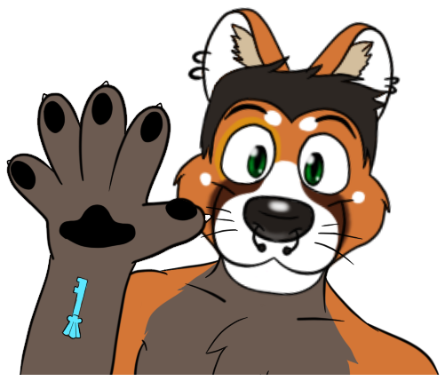 Sly Otter Sticker - Cartoon (512x512)