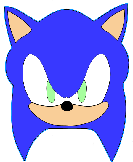 Sonic Vector Icon By Herecomedatgerbil - Cartoon (695x546)