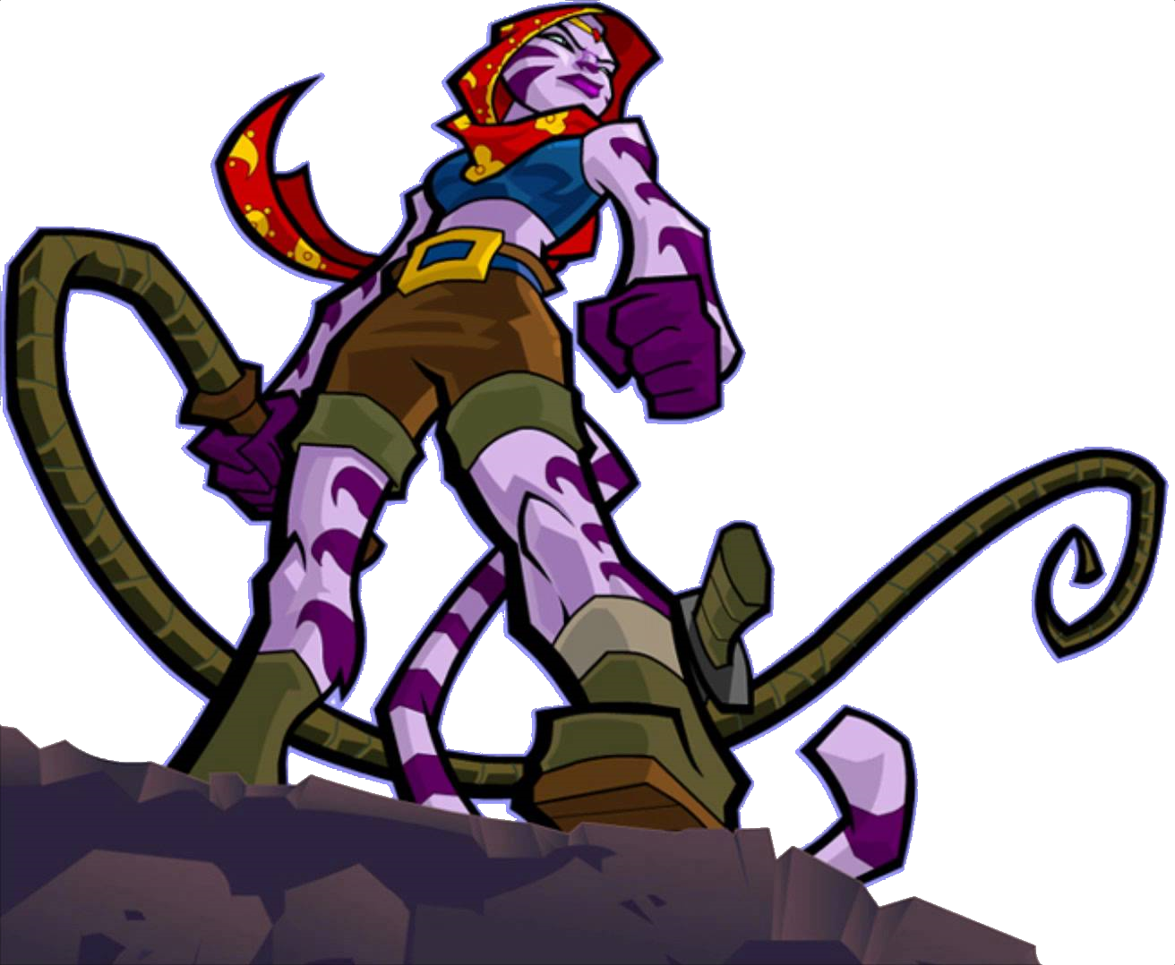 Neyla - Sly Cooper 2 Constable Neyla (1312x1078)