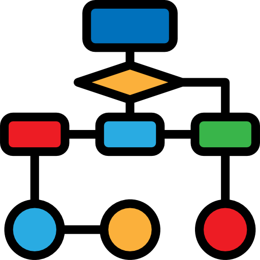 Flow Chart Free Icon - Icon (512x512)