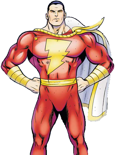 Captain Marvel Render By Hit It - Captain Marvel Billy Batson (400x539)