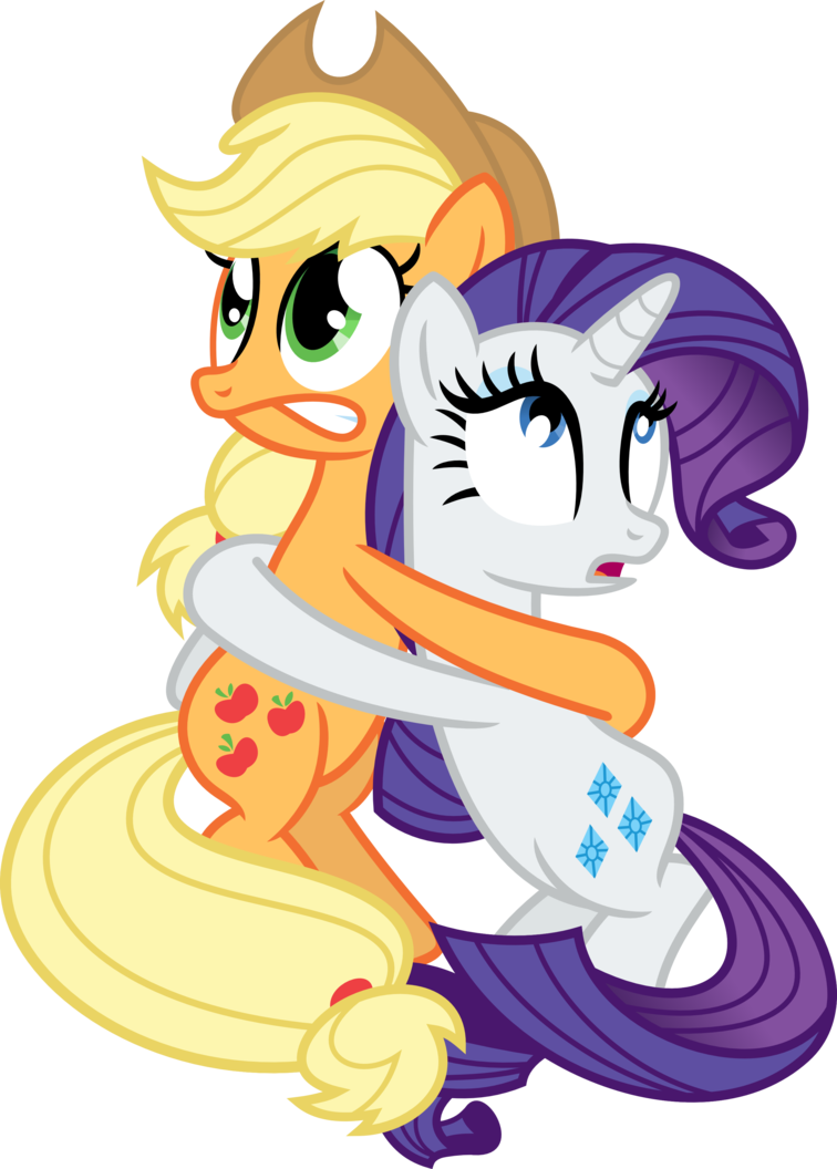 I'm Scared, Applejack By Porygon2z - Scared Applejack (756x1056)
