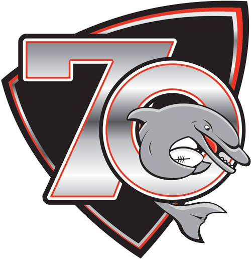 Redcliffe Dolphins Logo - Redcliffe Dolphins (600x600)