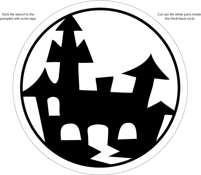Halloween Printable Stencils - Emblem (793x614)