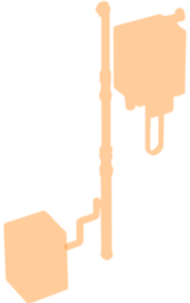 Elevator Types And Basic Structure - Illustration (277x442)