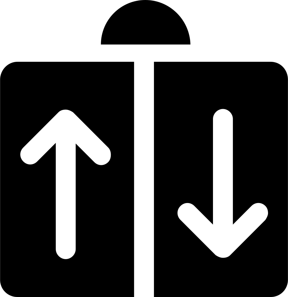 Elevator Indicator Comments - Ascensor Icono (952x980)
