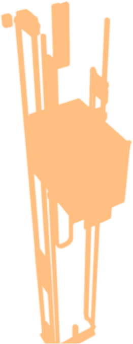 Machine Room Less Elevators - Orange (262x678)