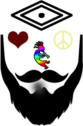 Cropped Beard India - Beard Logo Vector (512x512)