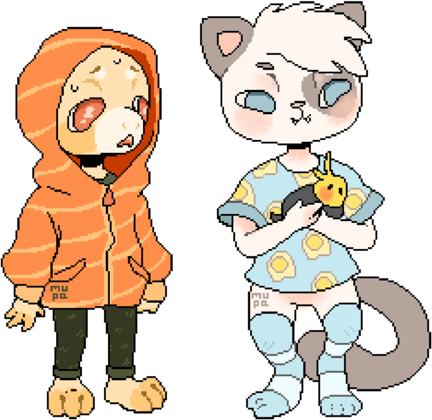 Pixel Chibi Commissions Pt - Cartoon (912x875)