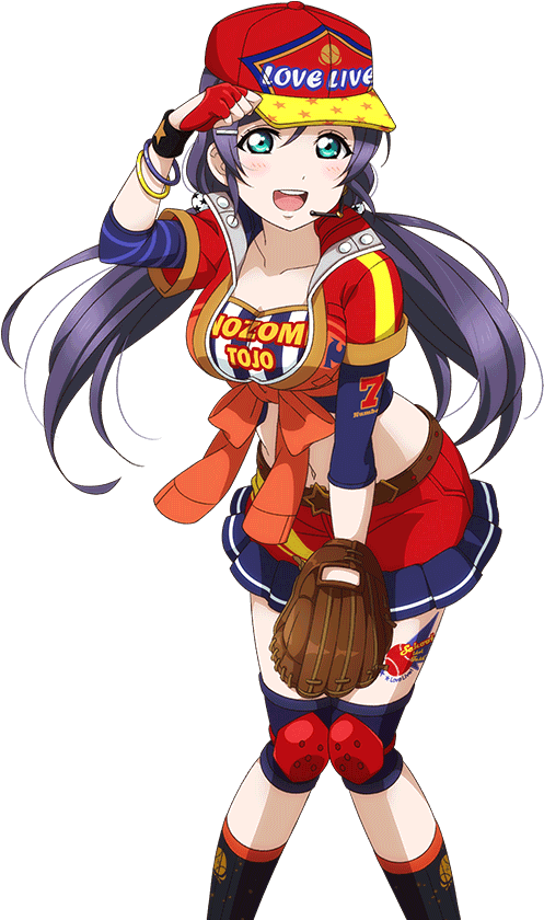 Transparent - Idolized - Nozomi Tojo Render (1024x1024)