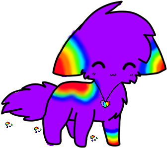 Rainbow Kitten - Rainbow Kitten (500x500)