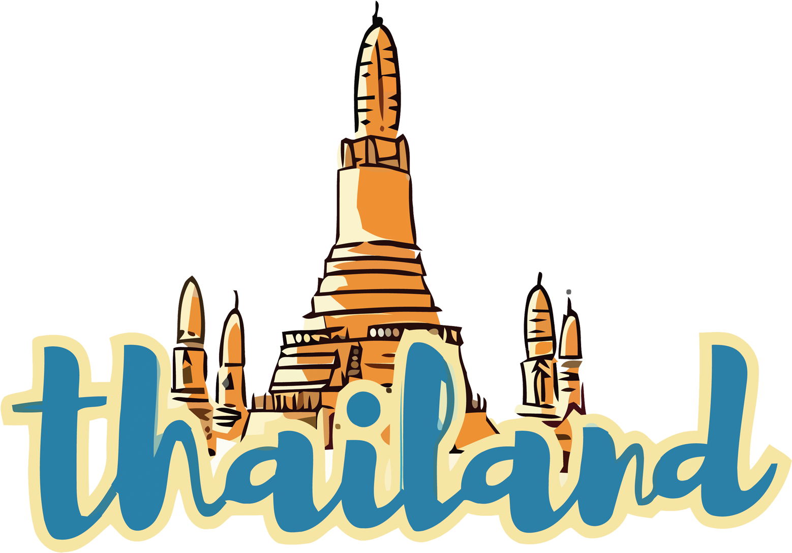 Euclidean Vector Sticker - Thailand Vector Png (1557x1531)