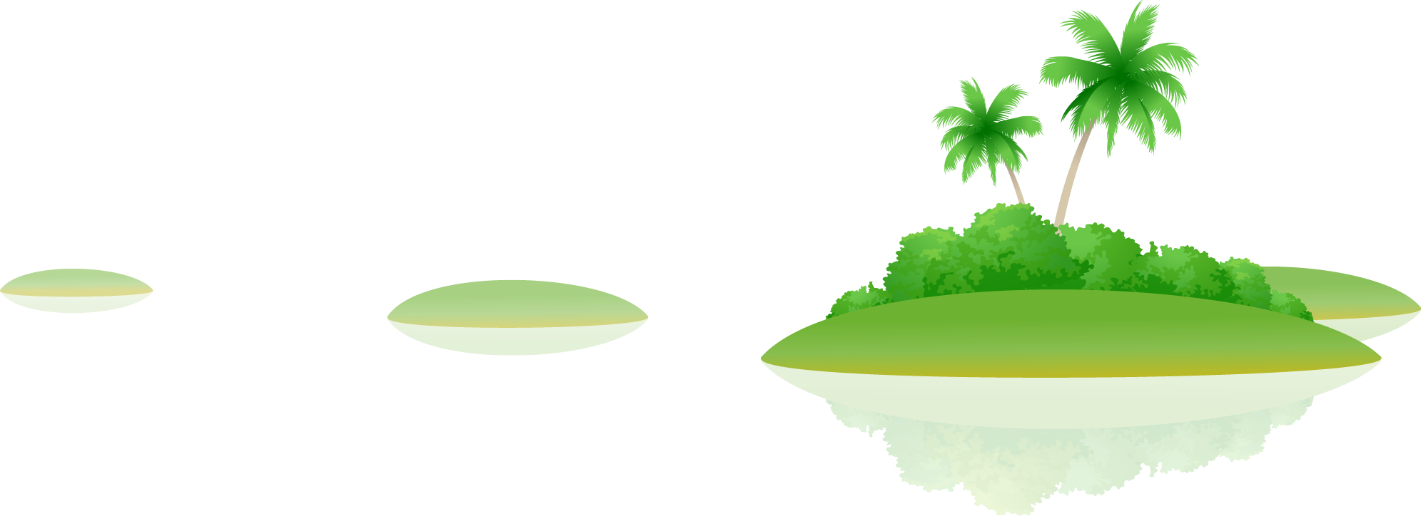 Arecaceae Island Icon - Euclidean Vector (1991x724)