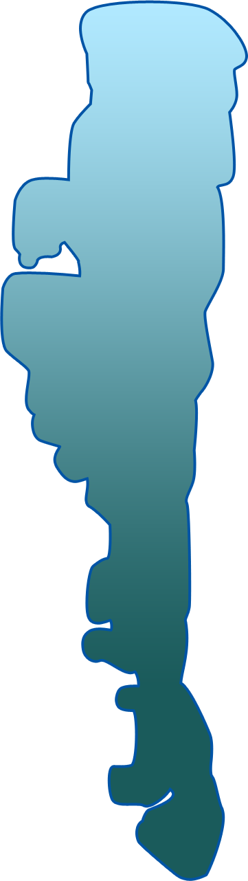 Amelia Island Vector - Map (361x1282)
