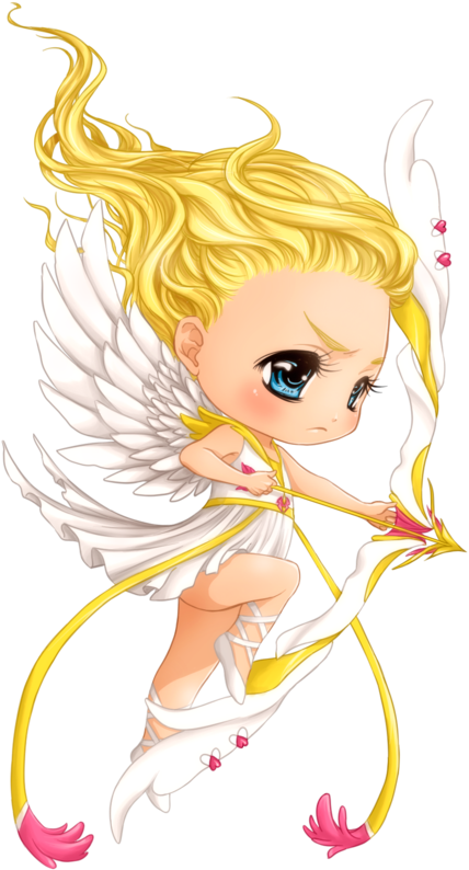 Chibi Cupid By Yuichi-tyan - Chibi (600x855)
