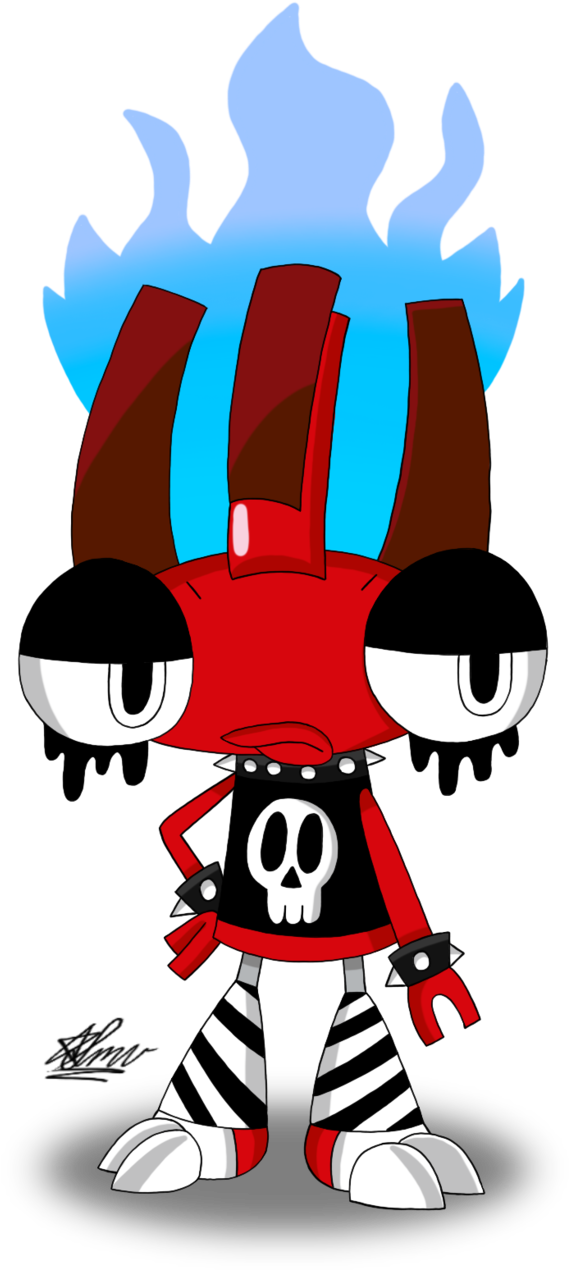 Goth Flain By Dreammoonmaker - Mixels (621x1288)