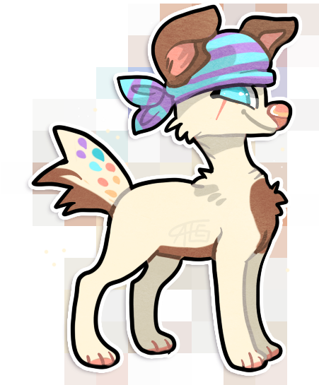 Dog -closed By Griffsnuff - Cartoon (457x601)