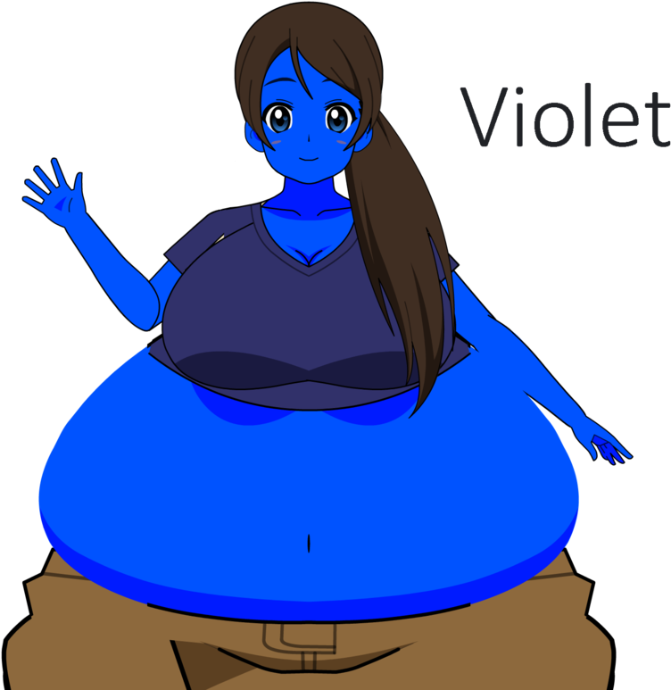 Violet By Kisekaeinsanity - Cartoon (1032x774)
