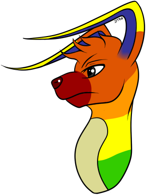 Rainbow - Cartoon (301x400)