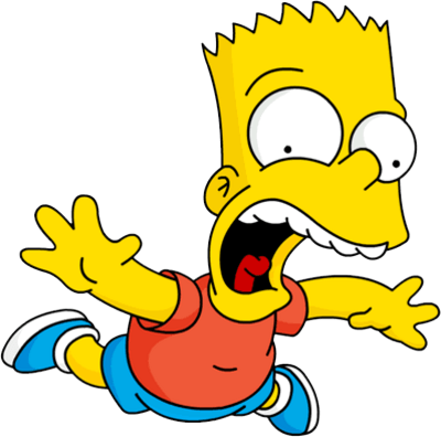 8730509 - Bart Simpson Png (400x396)