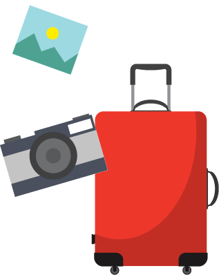 Let's Hit The Road - Suitcase (317x398)