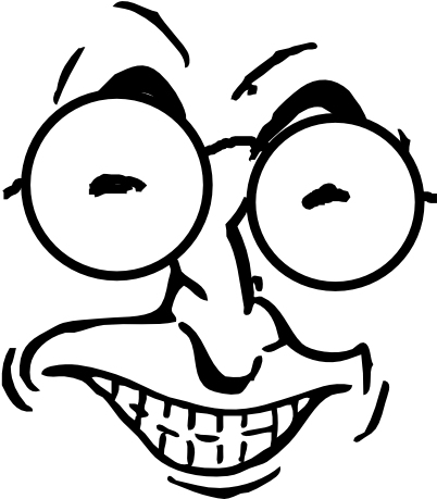 Funny Face Clip Art (600x458)