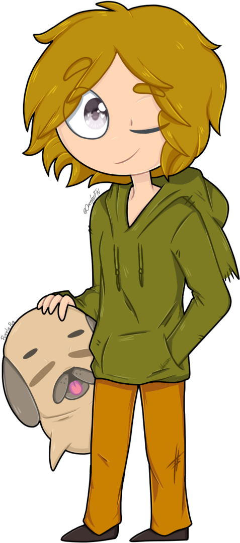 Springtrap With Pugliepug - Cartoon (730x1095)